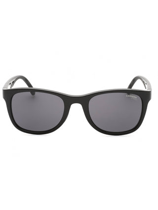 Carrera 8054/S sunglasses with black frames and dark lenses.