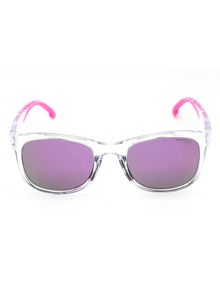 Carrera 8054/S sunglasses with black frames and dark lenses, showcasing a classic aviator style.