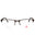 09Q - BROWN / clear demo lens