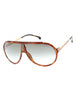 0086 D6 - HAVANA/GREEN SH GLD MR