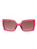 0AFD - Transparent Raspberry Pink / Gradient Brown