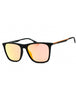 002 - MATTE BLACK/Orange Mirror