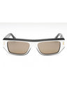 004 - White on Black / Grey