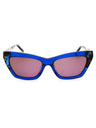 425 - COBALT/BONE TORTOISE/Brown