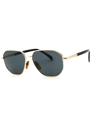 David Beckham DB 1132/F/S  Metal Oval Men's Sunglasses