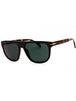 0WR7 MT - Black Havana/Green mirror