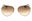 718 - SHINY GOLD/Brown Gradient