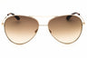 718 - SHINY GOLD/Brown Gradient