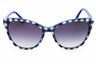 414 - INDIGO GINGHAM/Grey Gradient