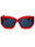 66V - Shiny red / Blue