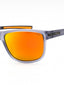 7F6Z - TRANSP.GREY/Orange Mirror