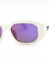 847X - SHINY SNOW WHITE/Violet Mirror