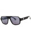 6HKX - LIGHT GREY W/DARK GREY TOP / SMOKE/MIRROR SILVER