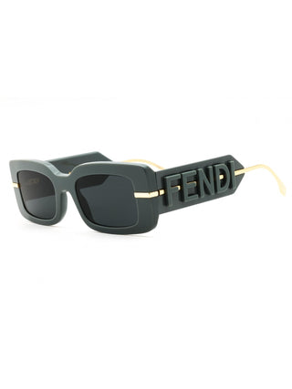 Fendi FE40133I acetate Rectangular  Women's Sunglasses