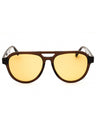 48E - shiny dark brown / brown