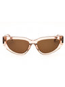 57E - shiny beige / brown