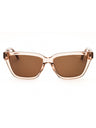 57E - shiny beige / brown
