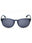 91A - matte blue  / smoke