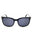 90A - shiny blue  / smoke
