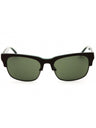 49N - matte dark brown / green