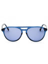 90V - shiny blue / blue