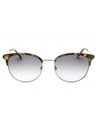 55P - coloured havana / gradient green