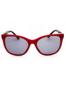 66A - shiny red / smoke