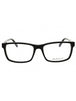 001 - Shiny Black/clear demo lens
