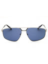 08V - shiny gunmetal  / blue