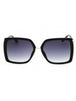 01C - shiny black  / smoke mirror