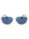 10V - shiny light nickeltin / blue