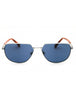 10V - shiny light nickeltin / blue