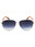 10W - shiny light nickeltin / gradient blue