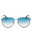 08W - shiny gunmetal  / gradient blue