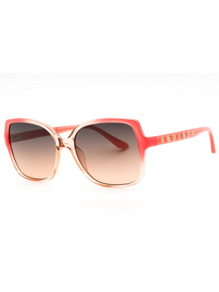 Guess GU00100 injected propionate Rectangular  Women's Sunglasses