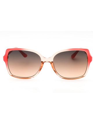 Guess GU00100 injected propionate Rectangular  Women's Sunglasses