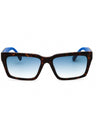 52W - dark havana / gradient blue