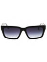 01B - shiny black  / gradient smoke