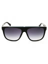 01B - shiny black  / gradient smoke