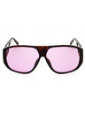52Y - dark havana / violet