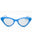 84A - shiny light blue / smoke