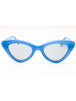 84A - shiny light blue / smoke