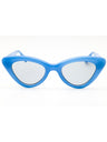 84A - shiny light blue / smoke