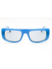 84A - shiny light blue / smoke