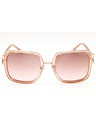 57T - shiny beige / gradient bordeaux