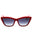 66B - shiny red / gradient smoke