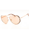 58E - Matte Beige / Polished Rose Gold