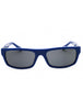 90A - shiny blue / smoke