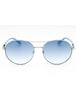 10W - shiny light nickeltin / gradient blue