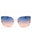 28W - shiny rose gold / gradient blue